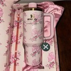 Stanley X Love Shack Fancy Quencher 40oz Tumbler - Rosa Beaux Pink