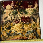 Antique Large Spanish Tapestry Machine Finished Made In Italy Must See Rare