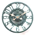  Hanging Wall Steampunk Gear And Cog Design With A Pewter Finish  Ideal Clock