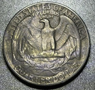 Double Denomination 1966 Quarter - Cent Struck On Struck Quarter  Obv    Rev 