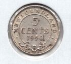 1940 C Newfoundland 5 Cents Coin  - Vf
