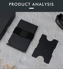 Slim Metal Wallet For Men     Minimalist Rfid-blocking Pop-up Card Holder