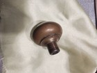 Antique Door Knob 1920 s M-14002 Brass Art Deco Victorian Floral Design 