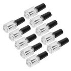 10pcs 5ml Empty Nail Polish Glass Bottles Accessory With Brush Cap Funnel Mi Euj