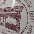 Roxworthy Jewelers Ltd 1981 10th Anniversary Calendar Plate Chamberlain Sd