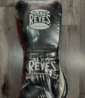 2 Cleto Reyes Black  red Hook   Loop Proffesional Sparring Boxing Gloves 8-16oz