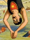 The Great Coney Island Water Carnival 1898 Classic Circus Poster - 24x32