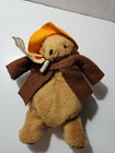 Paddington Bear Plush 1975 Eden Toys Brown Coat Teddy Stuffed Animal Vintage 8in