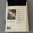 Ralph Lauren Langdon Euro Pillow Sham 624 Tc Blue white Wt