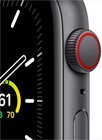Apple Watch Series Se Gps lte W  44mm Space Gray Aluminum Case  Black Sport Band