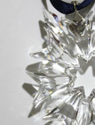 Swarovski Crystal Snowflake Clear Christmas Ornament Annual Edition 2003 Flaw