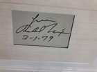 President Richard M  Nixon Psa Cut Auto Signed Authentic Autograph Index Card