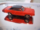 Aurora Vintage Tjet Good Ho  1407 Dodge Charger Red Black Run Chassis Tyco