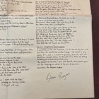 Welcome To Fogarty   s Cove Stan Rogers Lyric Print Folded Canada Folk Music