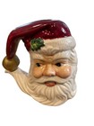 Omnibus Fitz floyd Santa Claus Christmas Salt   Pepper Shakers Vintage Ceramic 