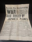 Honolulu Star-bulletin 1st Extra December 7 1941 Pearl Harbor Attack Ww2 Japan