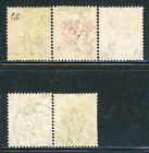 British Honduras 38-42 Sg51-56 Used 1891-98 Qvic Short Set Of 5 9 Cv 10