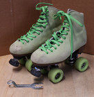 Sure Grip  Boardwalk Key Lime Green Roller Skates Mens Size 6 Fits Womens 7-7 5