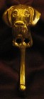 Great Dane  Natural Ears  J Hook  Robe Hook  Coat Hook  Leash Hook Bronze