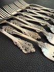 Wallace Sterling Silver Grand Baroque 6 1 2    Salad Fork  Sold Individually