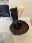 Antique Miners Hat Candle Holder