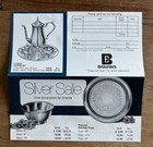 1970s Oneida Silverplate Advertising Mailer Breuners Ephemera
