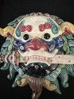 Chinese Kijo Mask Art Piece  Vintage