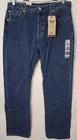 Levis 501 Men s 34x32 Original Fit Button Fly Straight Leg 100  Cotton Jeans Nwt