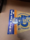 Vintage Mlb Pennant Milwaukee Brewers American League Champions 1982 World Serie