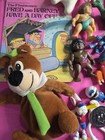 Lot Mixed Toys Junk Drawer 70s 80s Vintage Cartoon E t  Smurf  Yogi Figures