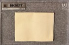 George Harrison Signed Autographed 4x5 Album Page Beatles 1986 Beckett Certified