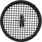 G e t  4-31855 Black Round Stainless Steel Condiment Caddy  7 5 x9 5    Set Of 2
