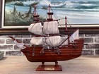 The Mayflower Wooden Ship Replica Model 18  X 15 