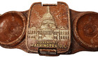 Vintage 10  Souvenir Washington Dc Trinket Ashtray Us Capital Building Political