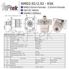 Nmd 2 92mm Female - 2 92mm Female Vna Connector Vector Network Analyzer Adapter