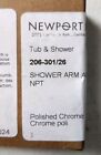 Newport Brass 206-301 26 Tub And Shower Arm Flange  Polished Chrome