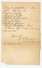 Jc Lawrence 1887 Signed Letter Fayette Co High House Pa Juror List Wm Hand Esq