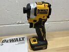 Dewalt 20v Atomic 1 4  Brushless Impact Drill Driver Dcf850 New From Kit