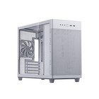 Computer Case Mini Tower White Micro Atx Sff Tempered Glass 360mm Radiator Atx