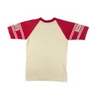 Vtg Boy Scouts Bsa Raglan T-shirt Adult S Red Natural Usa Made 70s 80s Camp Tee