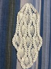 Vintage Lot Of 4 Handmade Crocheted Doilies Table Runners Very Nicely Done 