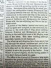 1850 Newspaper San Francisco Fire Early Disaster During California Gold Rush Era