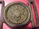 Pre Us Civil War Union Officers Belt Buckle Plate Dug Va    31