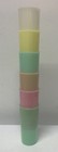 Usa Made Set Of 6 Vintage Tupperware Mcm 6 Oz Cups Orlando Fla 