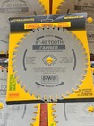 5 New Irwin 8  40 Tooth Carbide Saw Blade Table Saw  15750 Made In Usa    