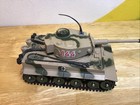 Vtg 70s Corgi Toys Tiger 1 German Heavy War Tank Camouflage 144 Moving Parts    73