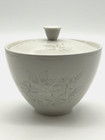 1933-1945 Wwii Weimar German Porcelain Floral Sugar Bowl With Lid Petra
