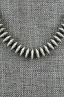 Sterling Silver Navajo Pearl Necklace 14  - Dorinda Mariano