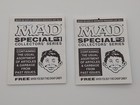 1993 Mad Magazine Special Collectors  Series Comic Foldout No 1-6 Candy Promo
