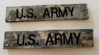 Us Army Ocp Name Tape  Set Of  2  